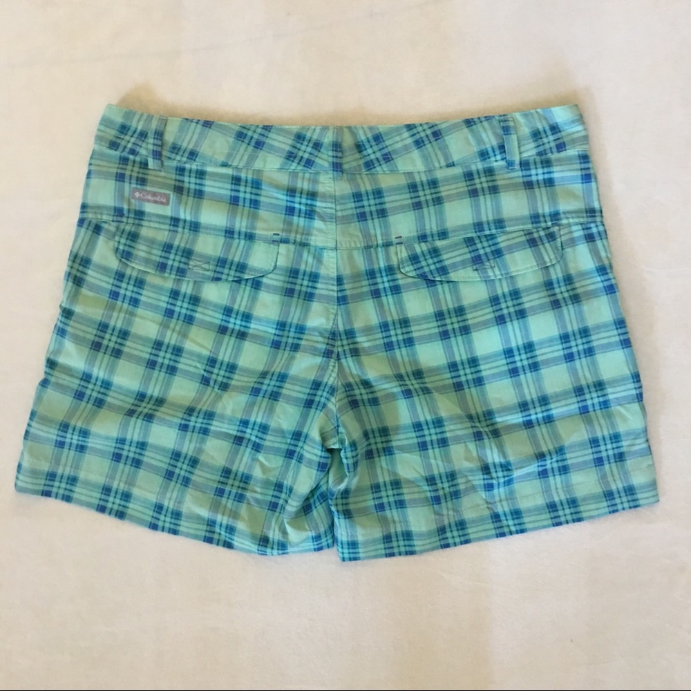 Columbia Plaid Shorts (Girls Sz XL 18-20) - Picture 2 of 8